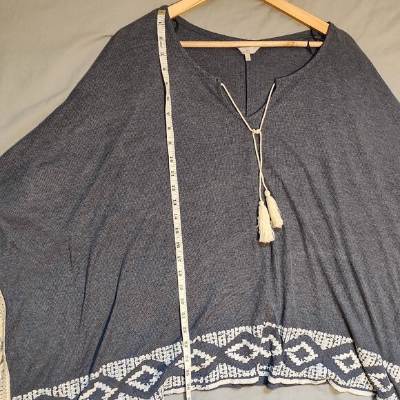 Blue ckh clockhouse Tunic Top - Sz M - Picture 7 of 8